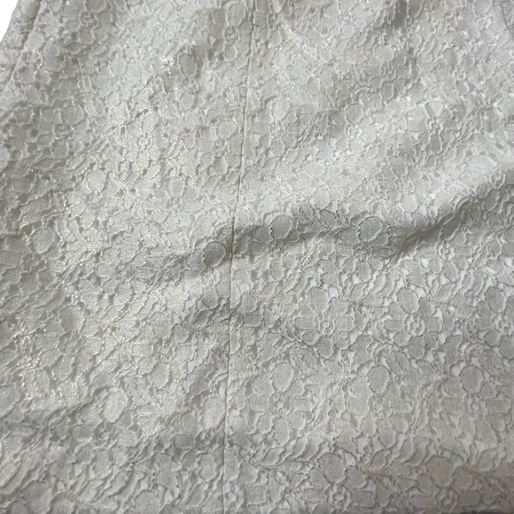 Vince Camuto St. Tropez Ivory embroidered skirt size 14 - Picture 9 of 16